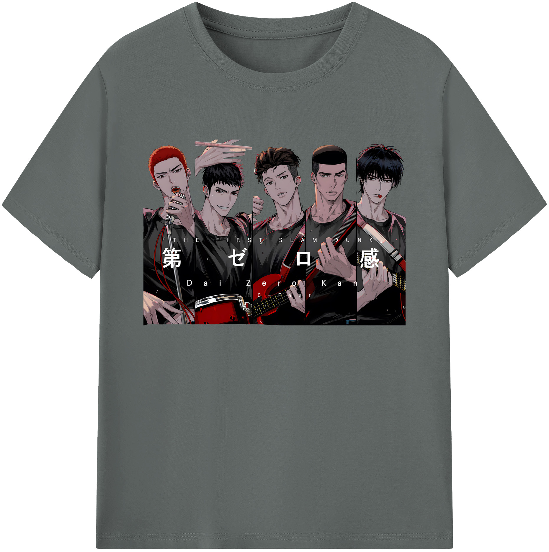 （画像用） SLAM DUNK／スラムダンク 綿100％ メンズ半袖Tシャツ｜肌触りやわらか＆通気性